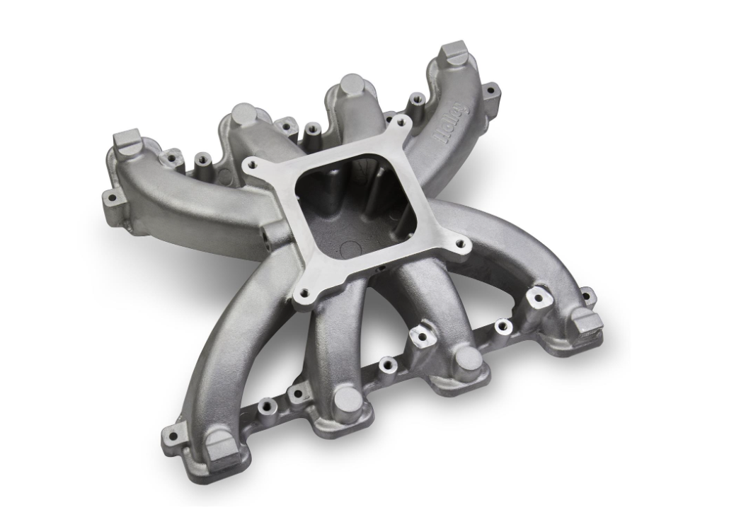 Holley LS Mid-Rise Carbureted Intake Manifolds 300-132